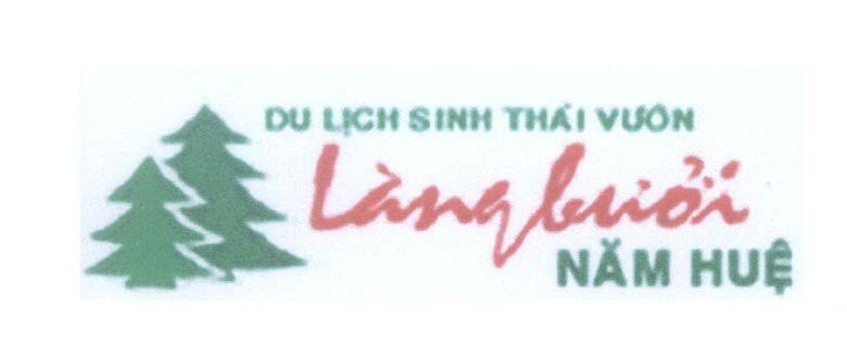 Mẫu nhãn hiệu Du Lịch Sinh Thái Vườn Làng Bưởi Năm Huệ