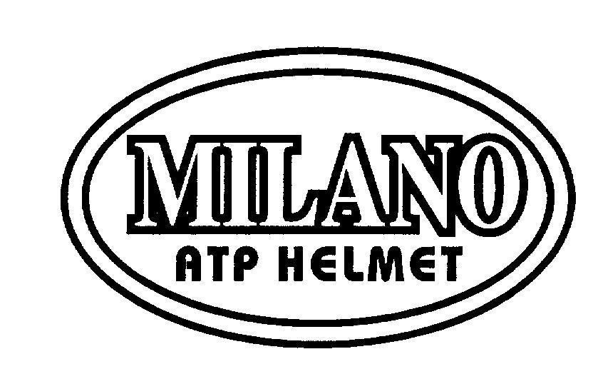 Mẫu nhãn hiệu MILANO ATP HELMET