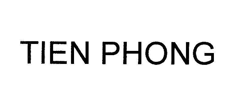 Mẫu nhãn hiệu TIEN PHONG