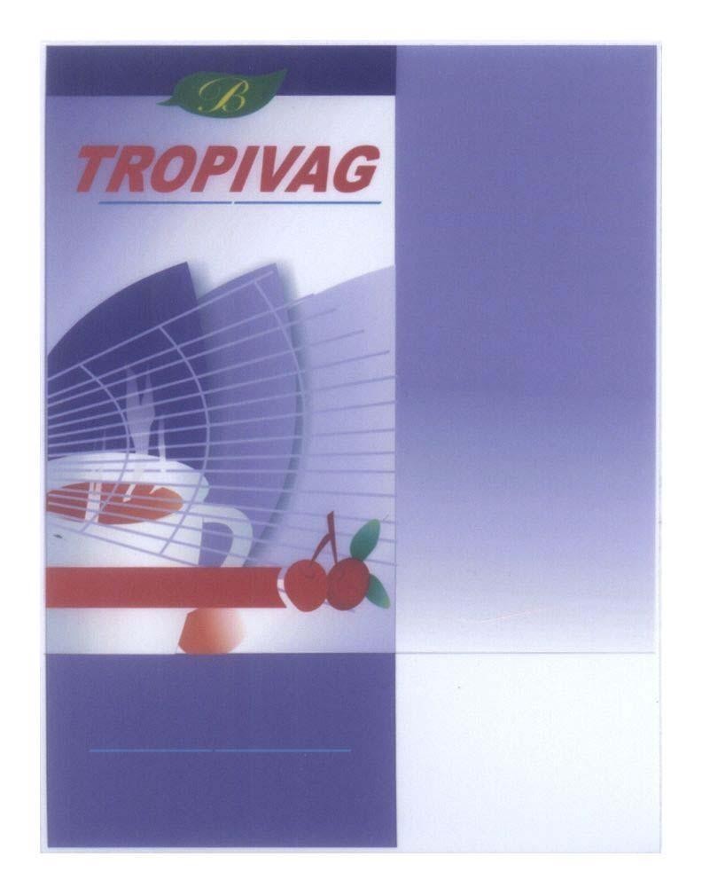 Mẫu nhãn hiệu TROPIVAG BT TB T B