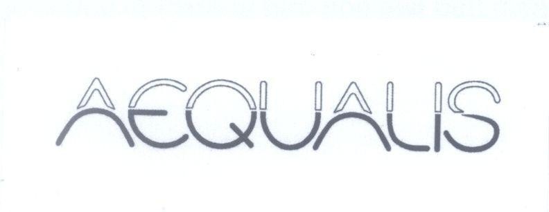 Mẫu nhãn hiệu AEQUALIS
