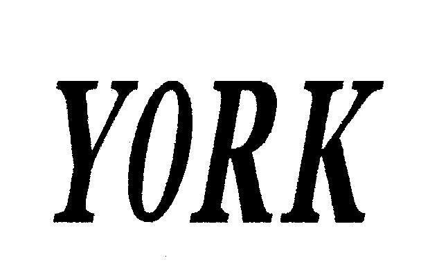 Mẫu nhãn hiệu YORK