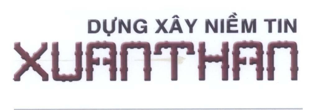 Mẫu nhãn hiệu XUANTHAN Dựng Xây Niềm Tin