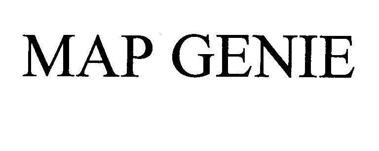 Mẫu nhãn hiệu MAP GENIE