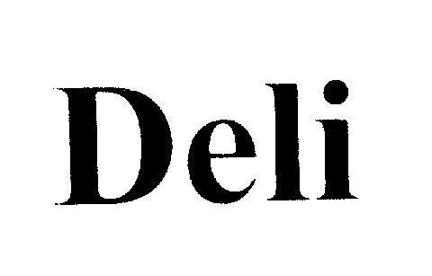 Mẫu nhãn hiệu Deli