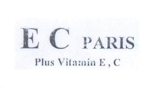 Mẫu nhãn hiệu E C PARIS Plus Vitamin E, C