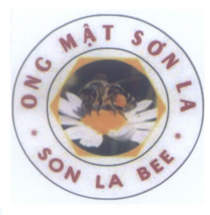 Mẫu nhãn hiệu Ong Mật Sơn La SON LA BEE