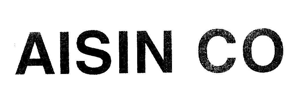 Mẫu nhãn hiệu AISIN CO