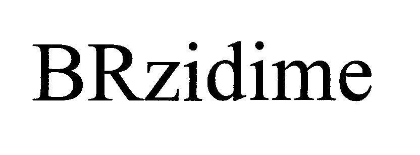 Mẫu nhãn hiệu BRzidime