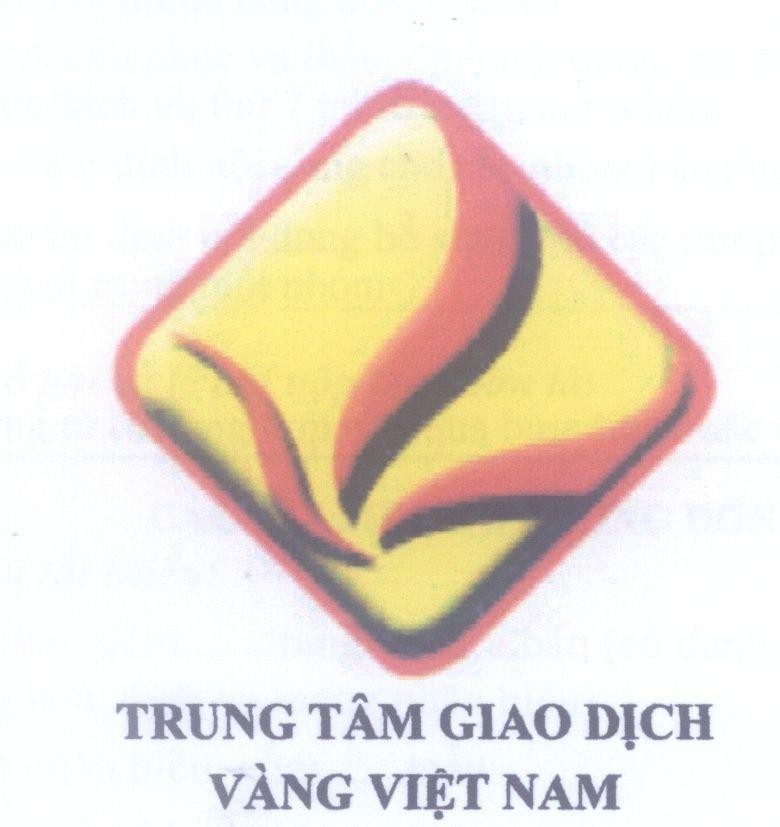 Mẫu nhãn hiệu Trung Tâm Giao Dịch Vàng Việt Nam