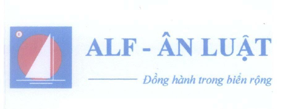 Mẫu nhãn hiệu ALF Ân Luật Đồng hành trong biển rộng