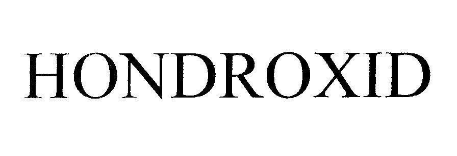 Mẫu nhãn hiệu HONDROXID