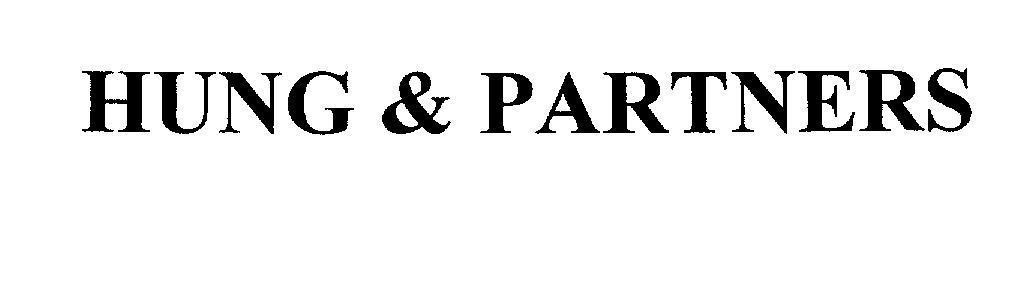 Mẫu nhãn hiệu HUNG & PARTNERS