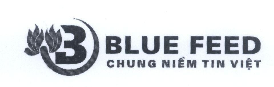 Mẫu nhãn hiệu B BLUE FEED Chung Niềm Tin Việt