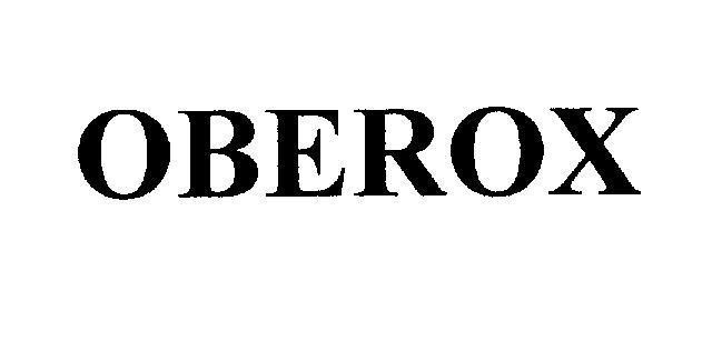 Mẫu nhãn hiệu OBEROX