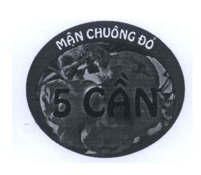 Mẫu nhãn hiệu 5 Cần Mận Chuông Đỏ