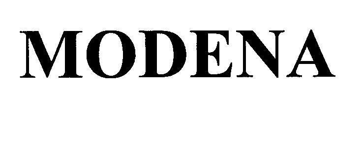 Mẫu nhãn hiệu MODENA