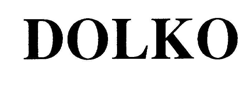 Mẫu nhãn hiệu DOLKO