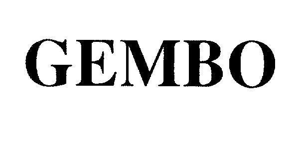 Mẫu nhãn hiệu GEMBO