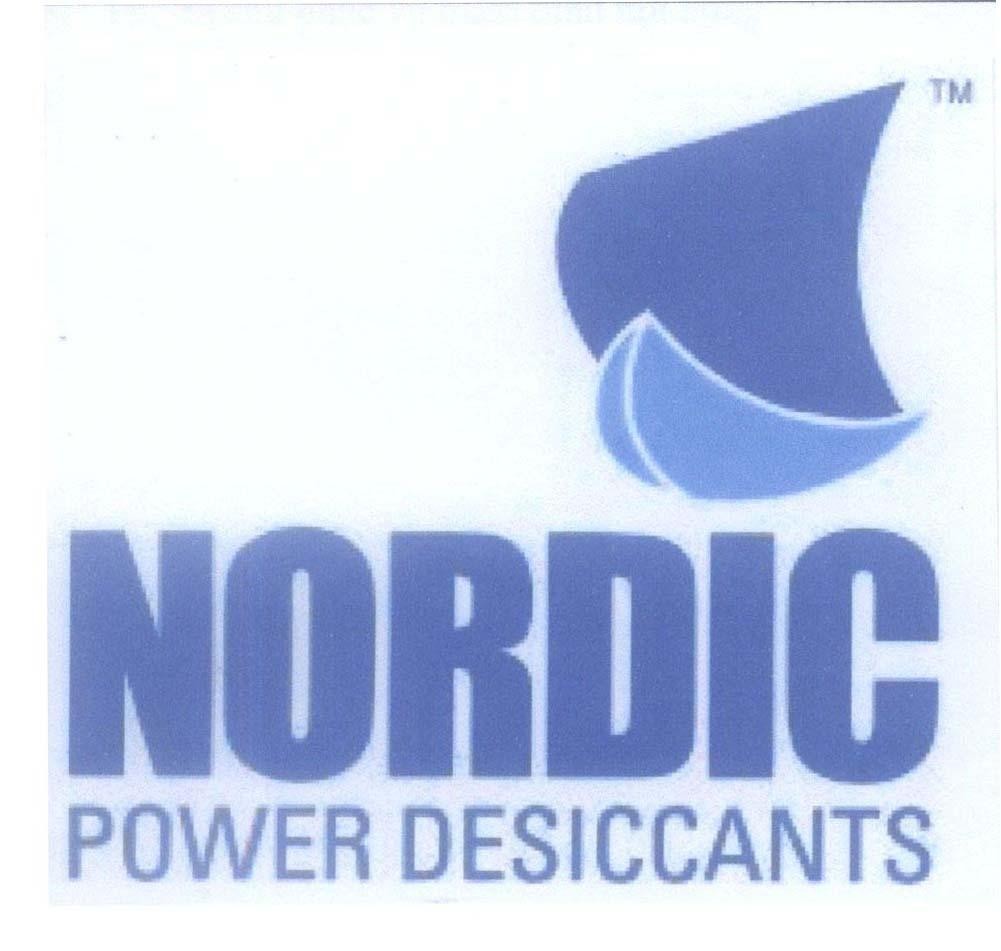 Mẫu nhãn hiệu NORDIC POWER DESICCANTS