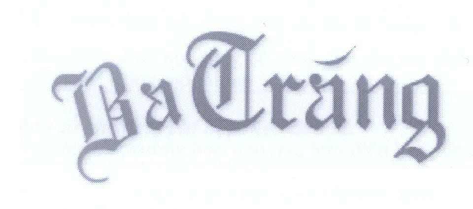 Mẫu nhãn hiệu Ba Trăng