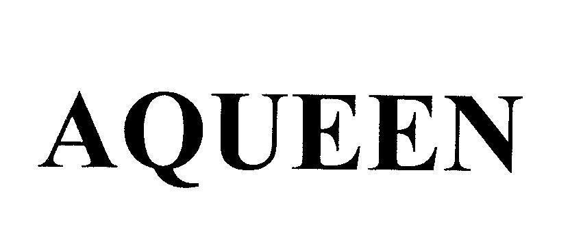 Mẫu nhãn hiệu AQUEEN