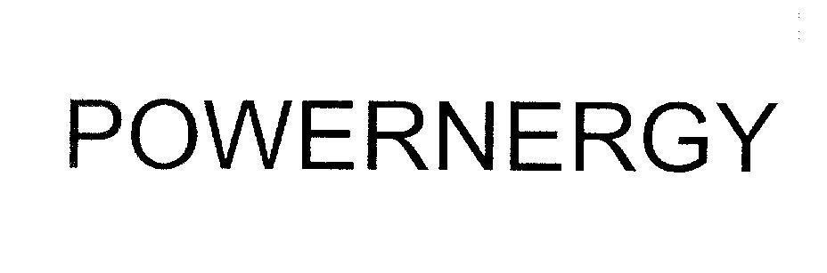 Mẫu nhãn hiệu POWERNERGY