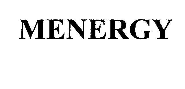 Mẫu nhãn hiệu MENERGY