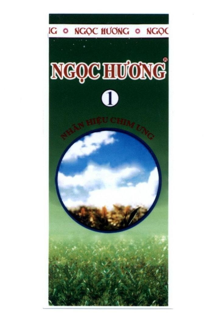 Mẫu nhãn hiệu Ngọc Hương 1 Nhãn Hiệu Chim Ưng