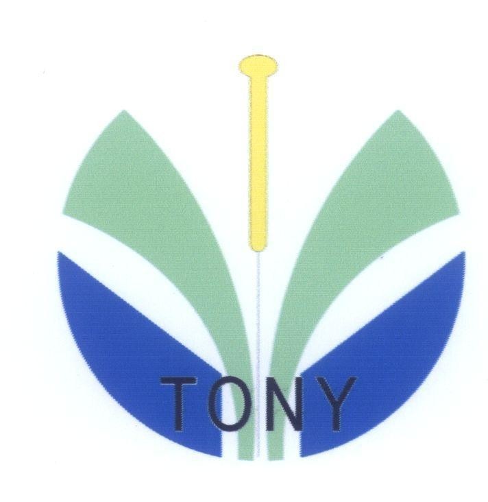 Mẫu nhãn hiệu TONY