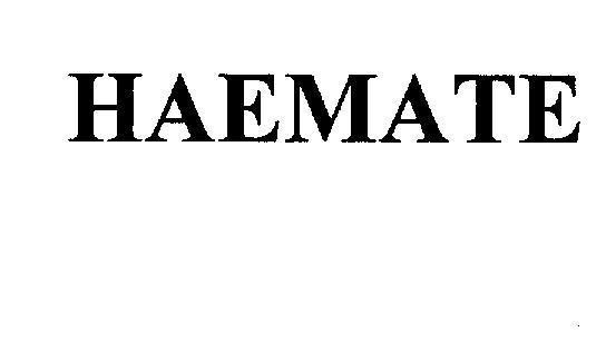 Mẫu nhãn hiệu HAEMATE