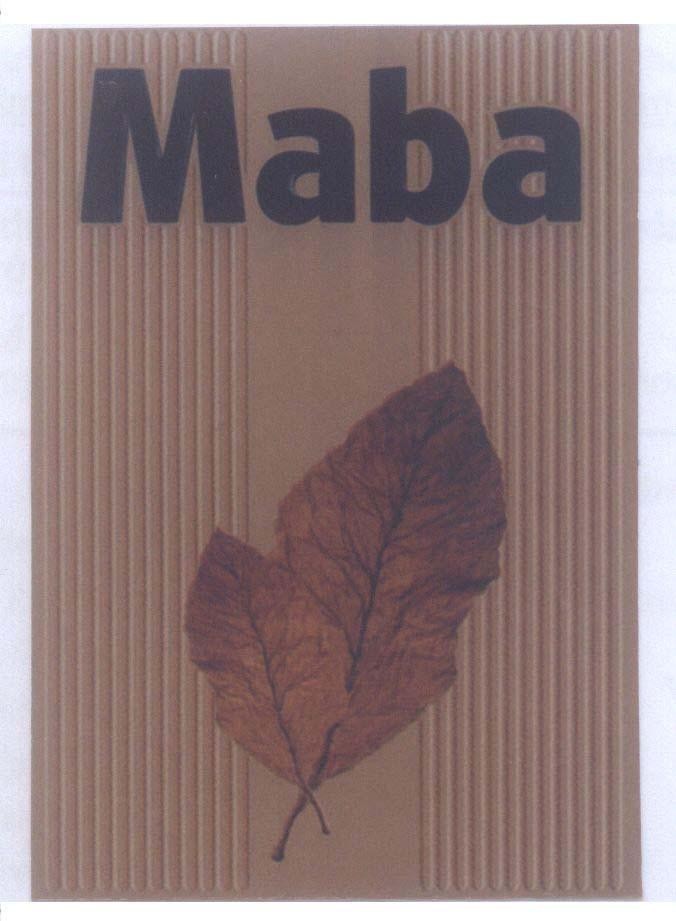 Mẫu nhãn hiệu Maba