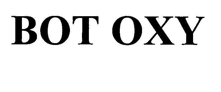 Mẫu nhãn hiệu BOT OXY