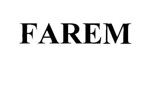 Mẫu nhãn hiệu FAREM