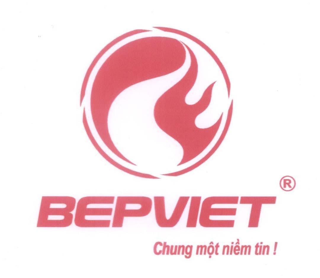 Mẫu nhãn hiệu BEPVIET Chung một niềm tin !