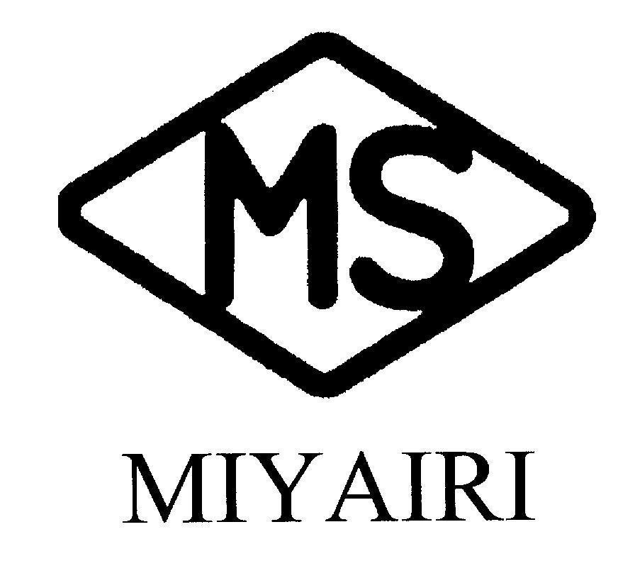 Mẫu nhãn hiệu MS MIYAIRI