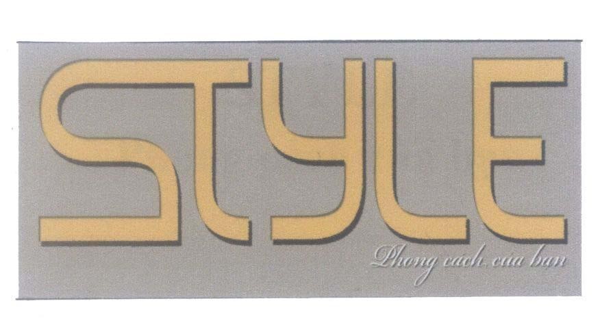 Mẫu nhãn hiệu STYLE Phong cách của bạn