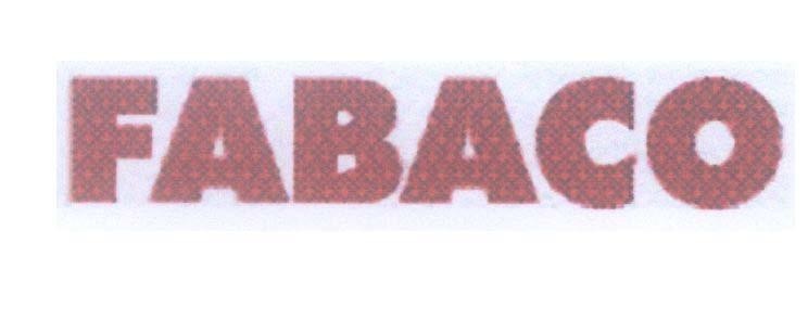 Mẫu nhãn hiệu FABACO