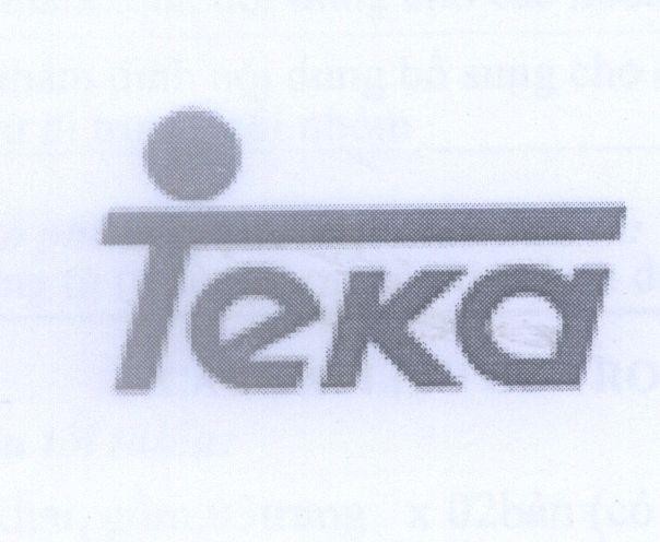 Mẫu nhãn hiệu teka