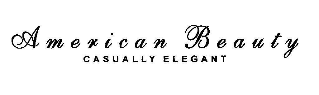 Mẫu nhãn hiệu American Beauty CASUALLY ELEGANT