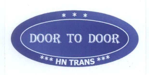 Mẫu nhãn hiệu DOOR TO DOOR HN TRANS