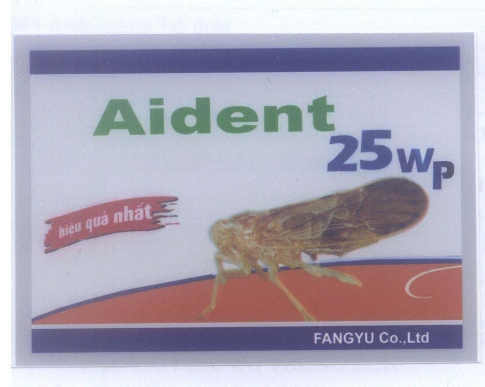 Mẫu nhãn hiệu Aident FANGYU Co., Ltd 25WP hiệu quả nhất