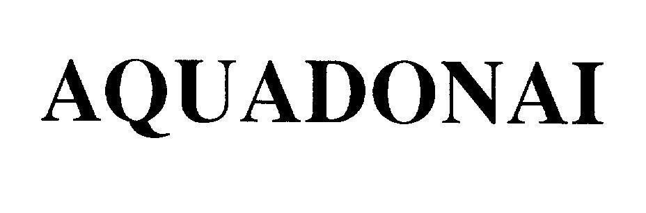 Mẫu nhãn hiệu AQUADONAI