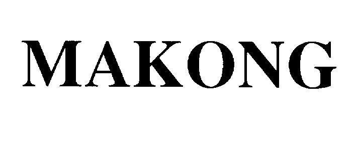 Mẫu nhãn hiệu MAKONG