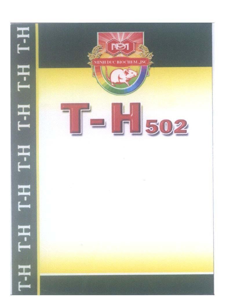 Mẫu nhãn hiệu T-H 502 MD MINH DUC BIOCHEM., JSC