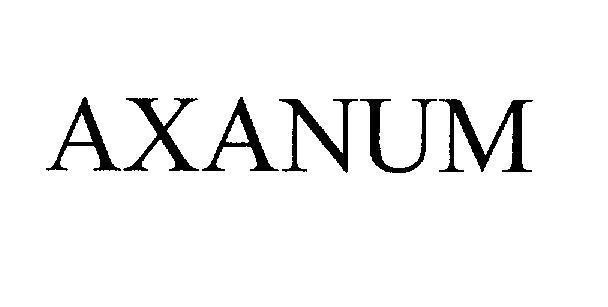 Mẫu nhãn hiệu AXANUM