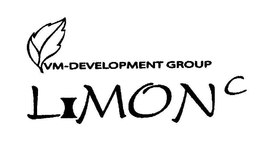 Mẫu nhãn hiệu VM - DEVELOPMENT GROUP LIMON C LIMONC L MON C