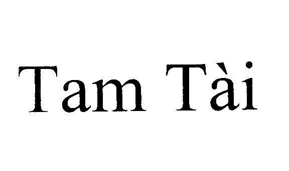 Mẫu nhãn hiệu Tam Tài