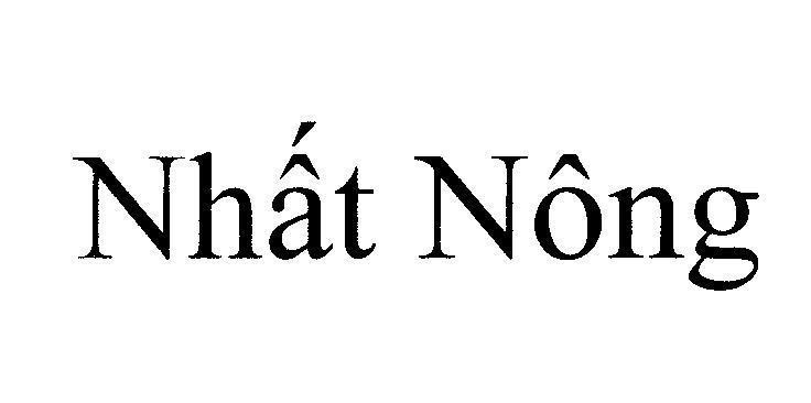 Mẫu nhãn hiệu Nhất Nông