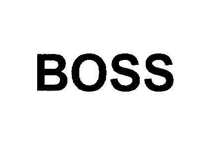 Mẫu nhãn hiệu BOSS